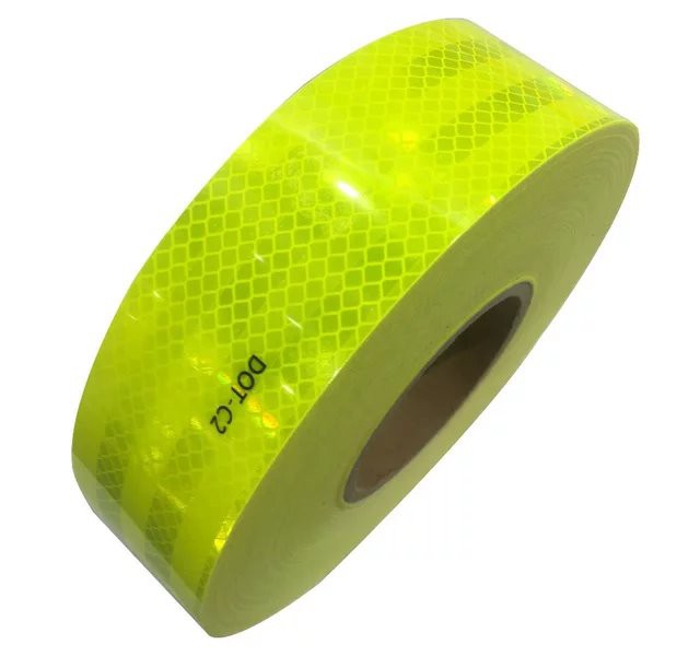 yellow green reflective tape (2)