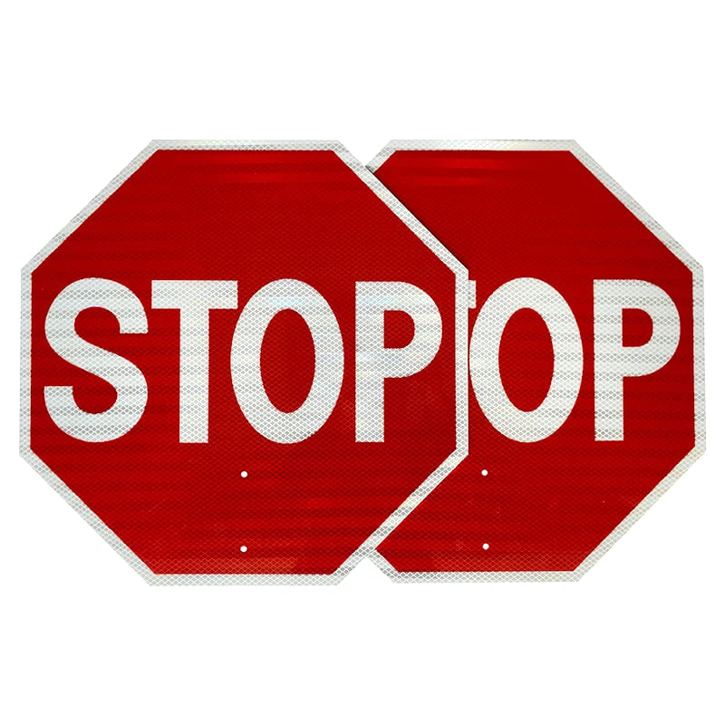Stop Slow Sign 3 Stop Slow Sign 3