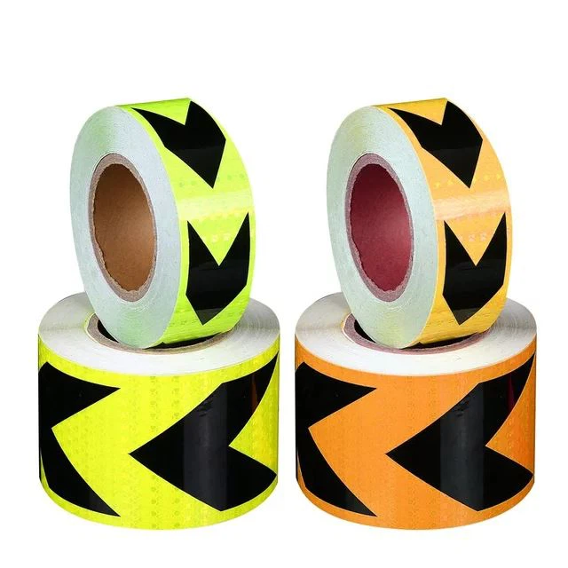 2inch Reflective Arrow Warning Tape For Vehicles