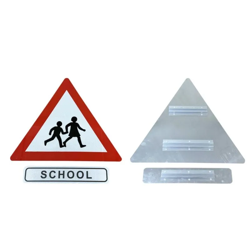 Diamond Grade Reflective Aluminum School Children Crossing Ahead Sign 3 Diamond Grade Reflective Aluminum School Children Crossing Ahead Sign 3