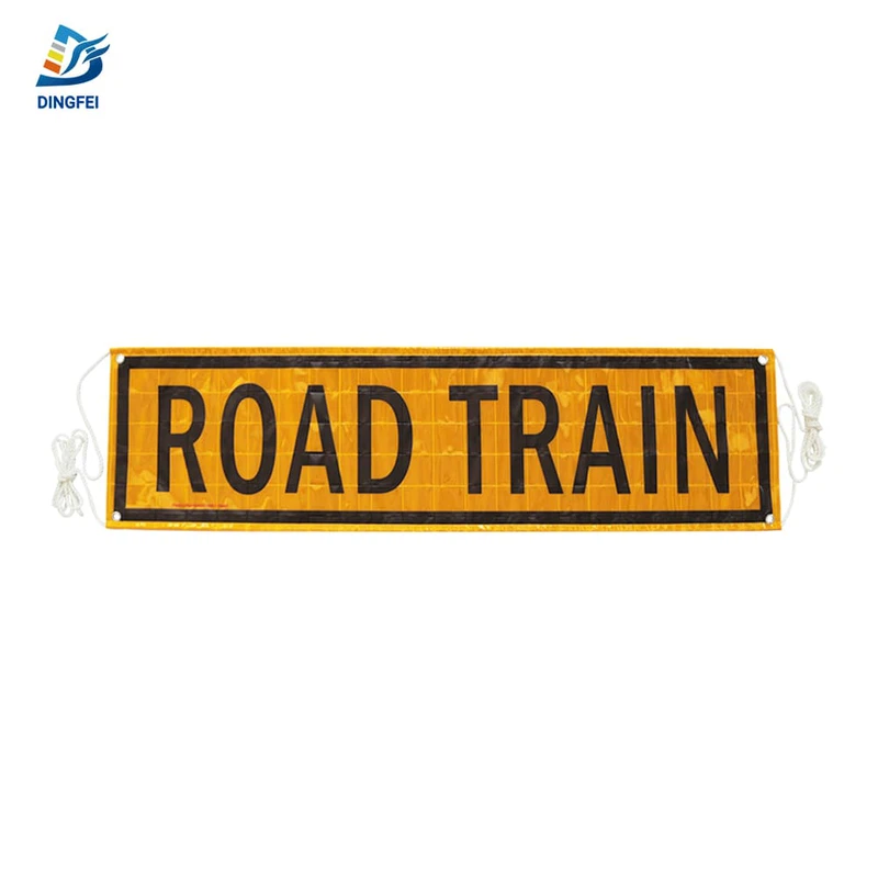 High Intensity Vinyl Road Train Reflective Banner 6 High Intensity Vinyl Road Train Reflective Banner 6