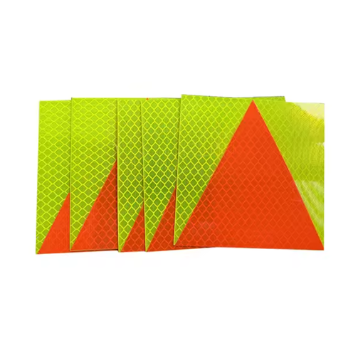 Probation Plate with Fluorescent Diamond Grade Reflective Material Probation Plate with Fluorescent Diamond Grade Reflective Material