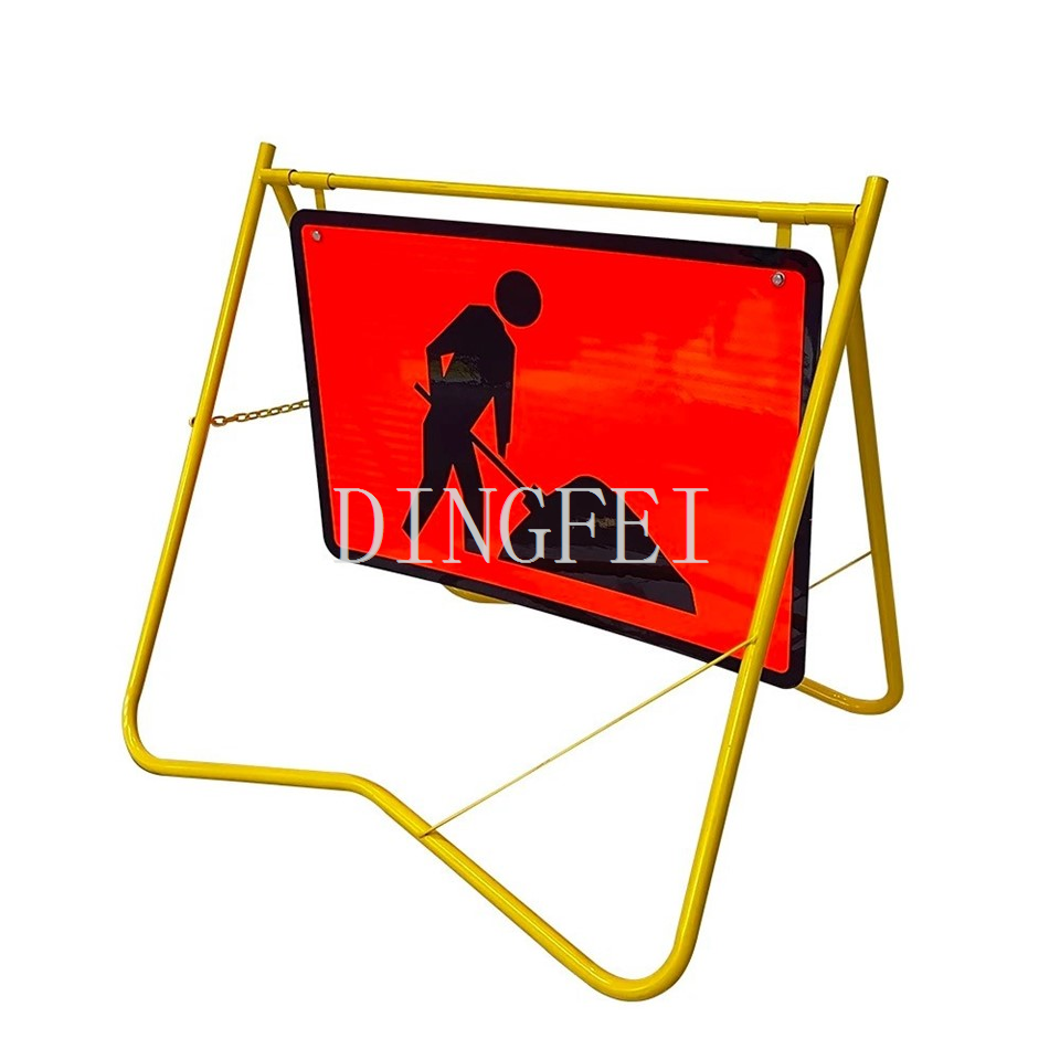 Swing Stand & Sign -Men At Work - 900 X 600mm